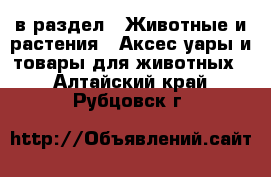  в раздел : Животные и растения » Аксесcуары и товары для животных . Алтайский край,Рубцовск г.